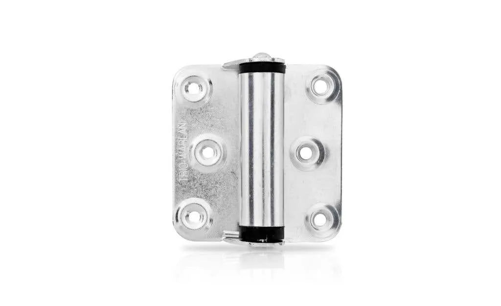Trio Single Spring Door Hinge 76 x 68 x 2mm - 2 Pack