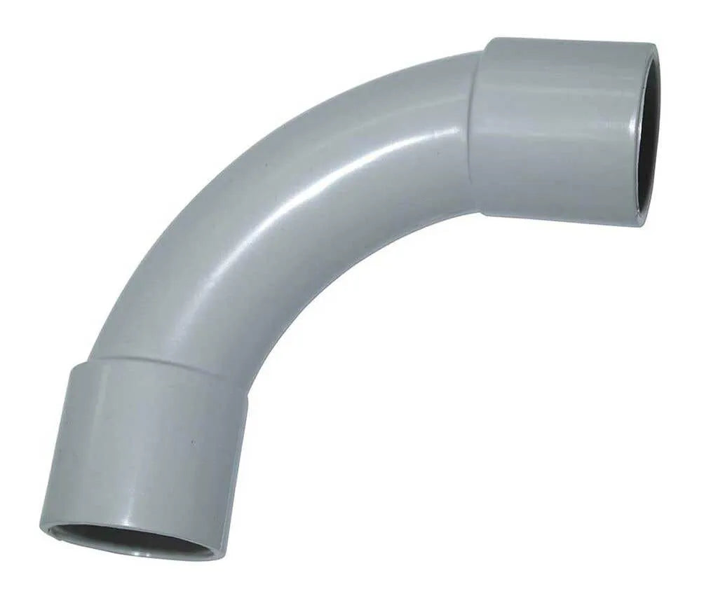 Tripac PVC Bend Conduit Grey 25mm