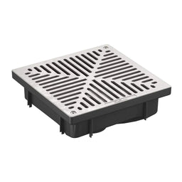 Uni-Pit Vortex 300mm with Aluminium Grate Plain
