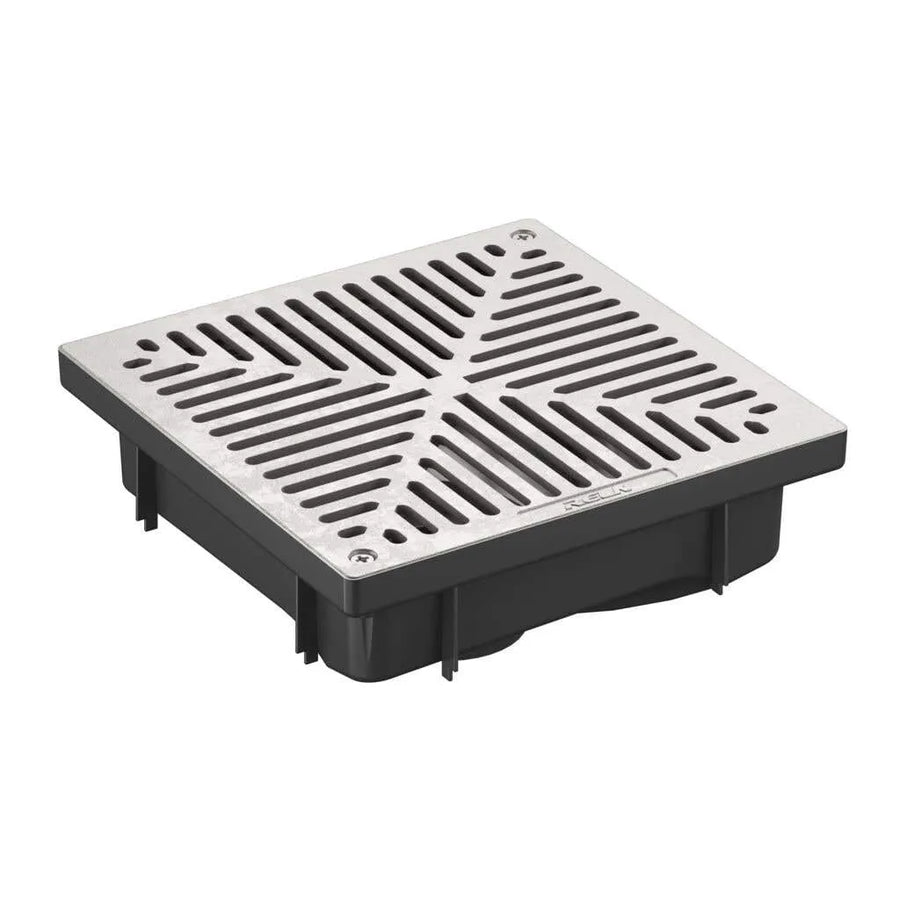 Uni-Pit Vortex 300mm with Aluminium Grate Plain