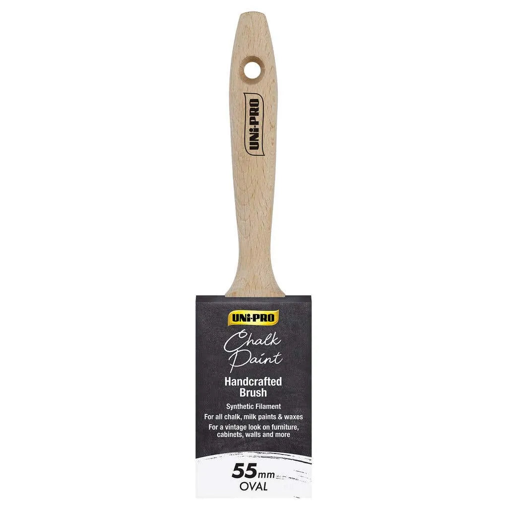 Uni-Pro Chalk Paint Handcrafted Brush Oval 55mm