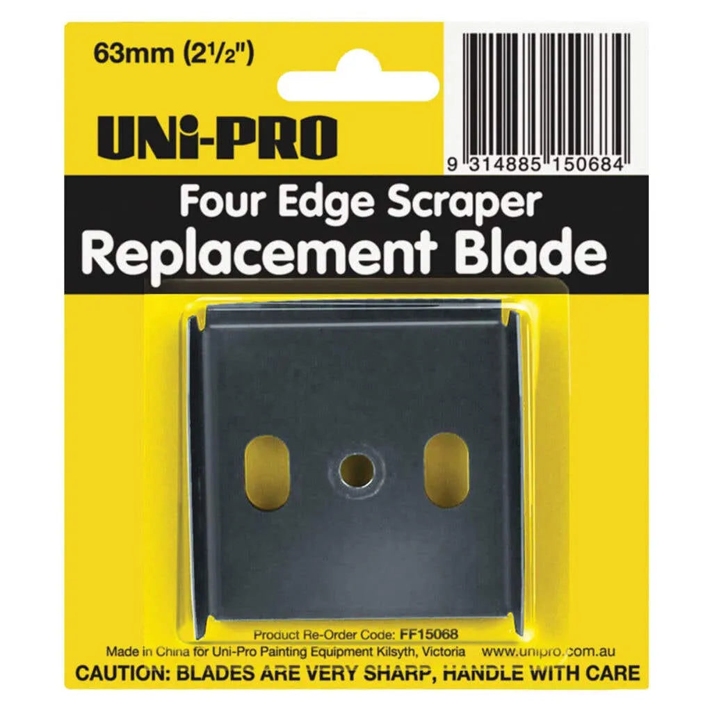 Uni-Pro Scraper Four Edge Replacement Blade 63mm