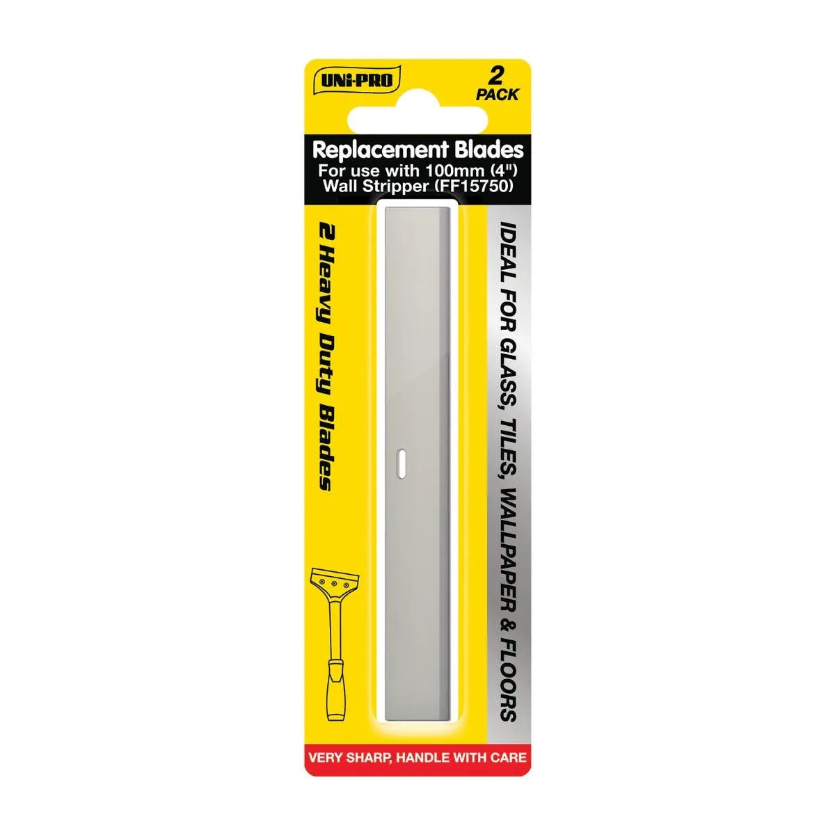Uni-Pro Wall Stripper Replacement Blades 100mm