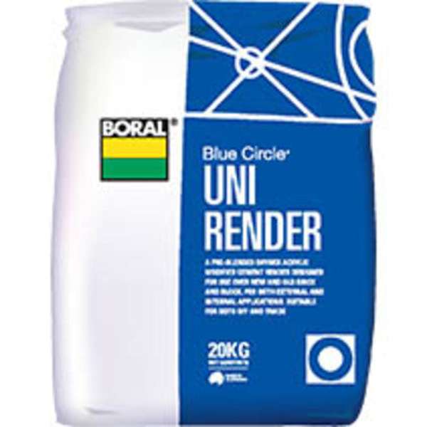 Boral Uni Render 20kg