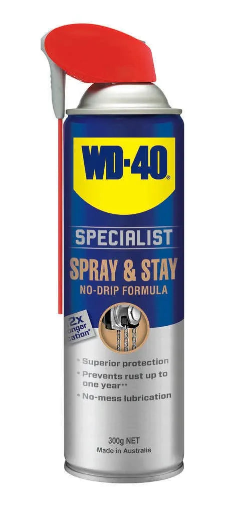 WD-40 Specialist Spray & Stay Gel Lubricant 300g