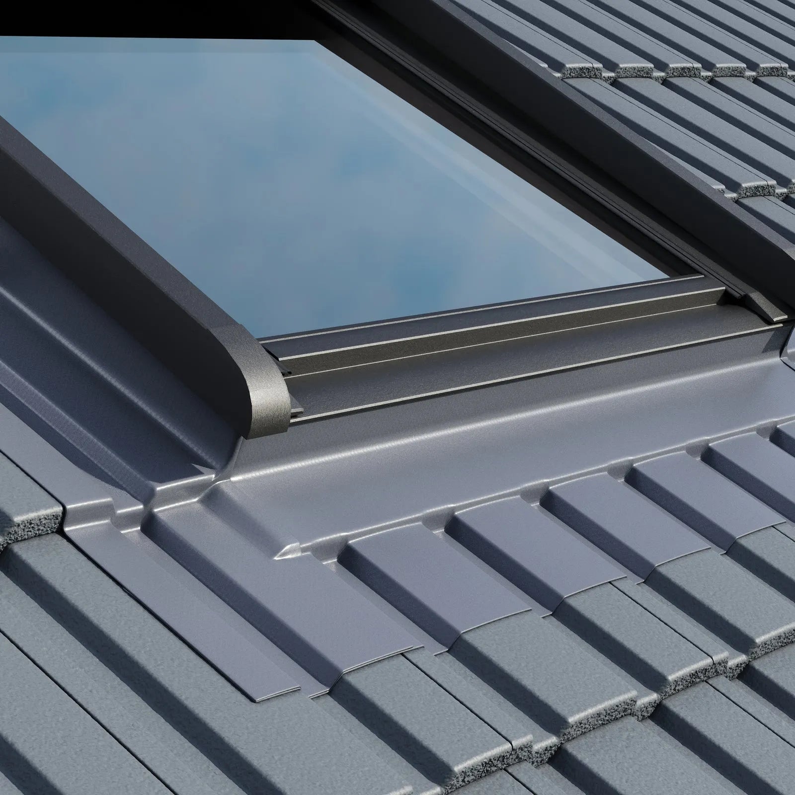 Wakaflex Flashing Lead Free 280mm x 5m Lead Grey