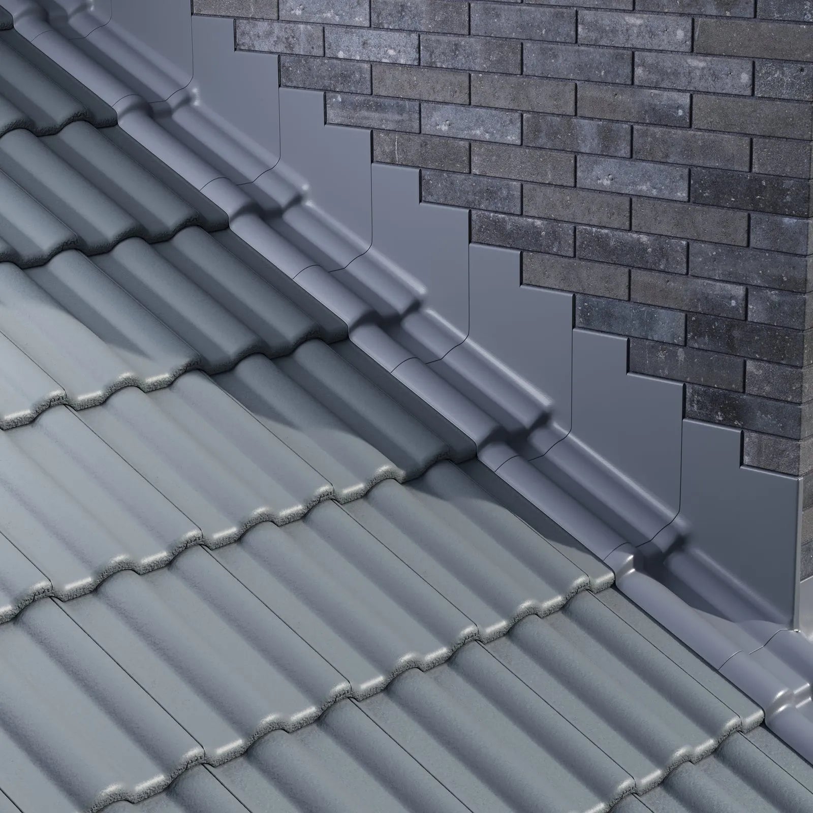 Wakaflex Flashing Lead Free 280mm x 5m Lead Grey