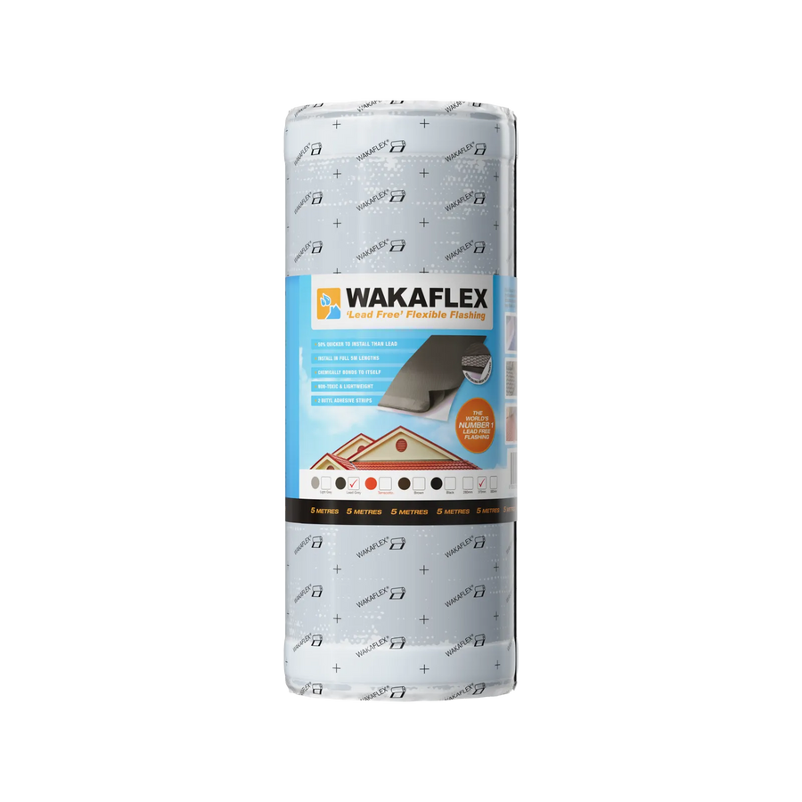 Wakaflex Flashing Lead Free 370mm x 5m Lead Grey