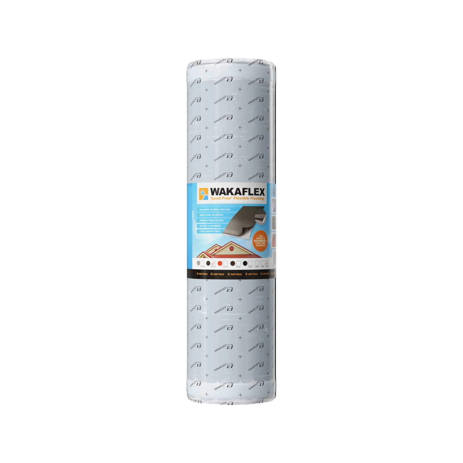 Wakaflex Flashing Lead Free 560mm x 5m Lead Grey