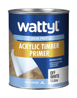 Wattyl Aqua Prep Acrylic Timber Primer 1L