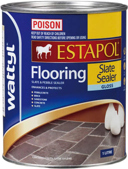 Wattyl Estapol Flooring Slate Sealer Gloss 1L