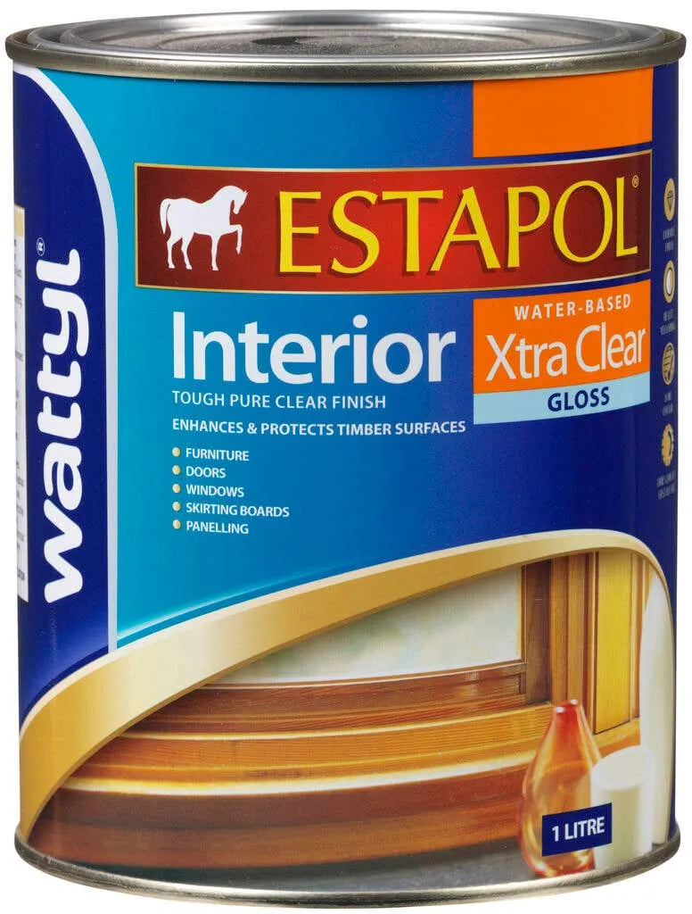 Wattyl Estapol Xtra Clear Gloss 1L