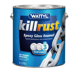 Wattyl Killrust Epoxy Gloss Enamel 4L