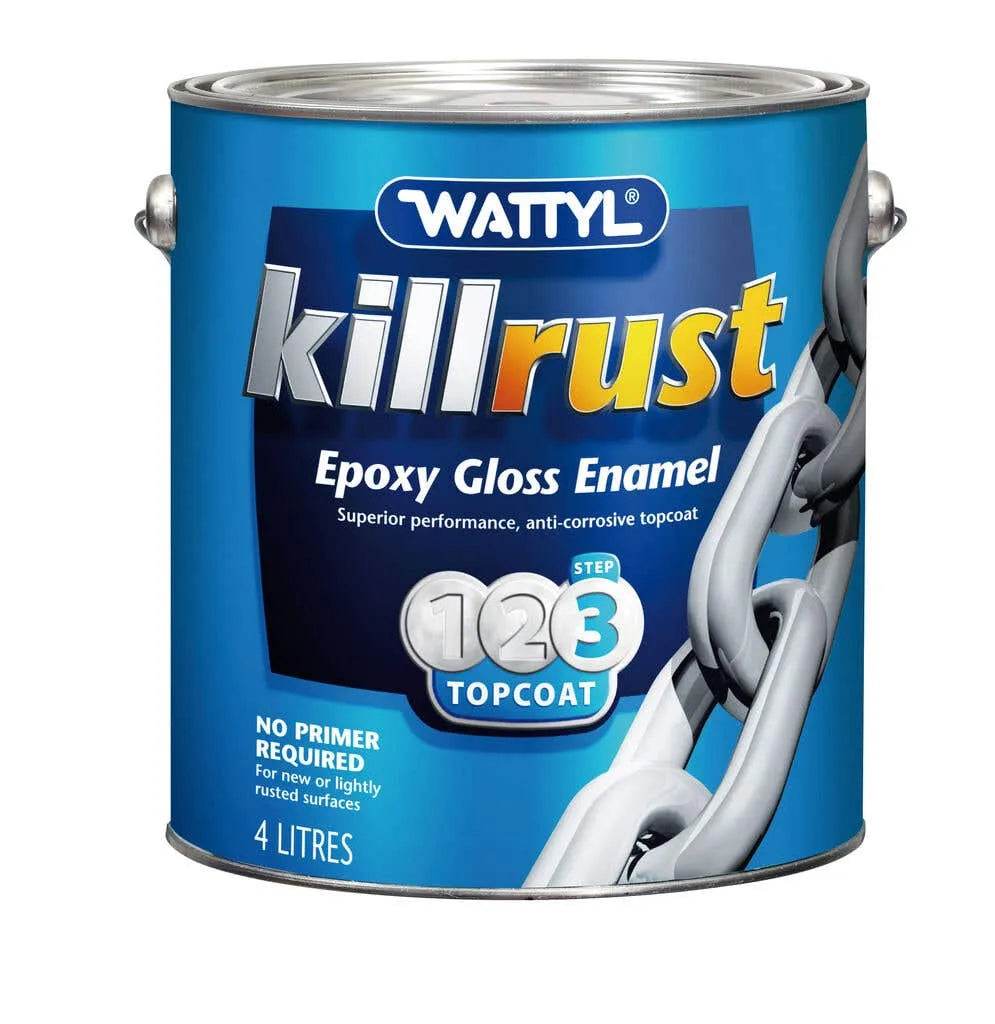 Wattyl Killrust Epoxy Gloss Enamel 4L