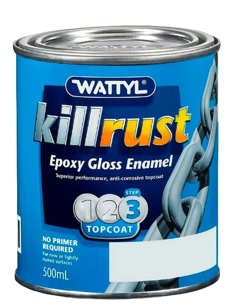 Wattyl Killrust Epoxy Gloss Enamel Ultra Blue 500ml