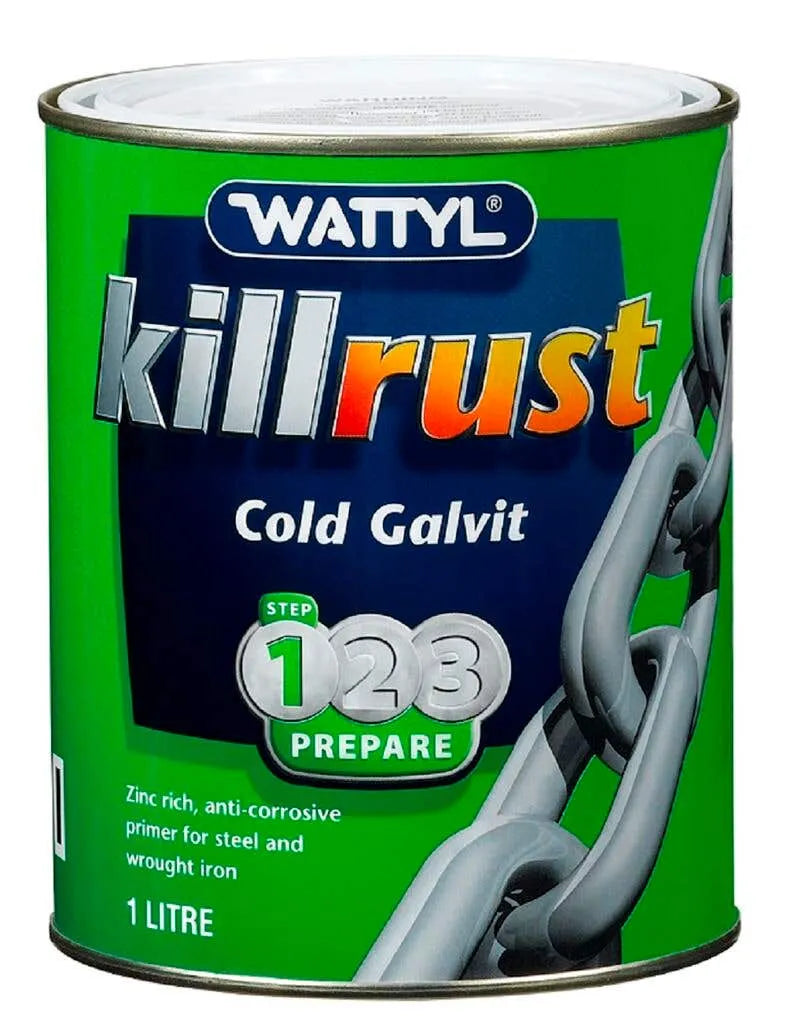 Wattyl Killrust Primer Cold Galvit 1L