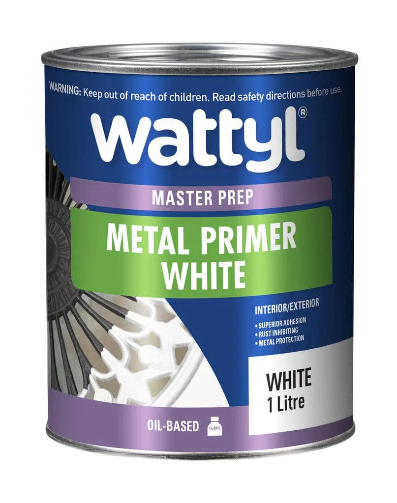 Wattyl Master Prep Metal Primer White 1L