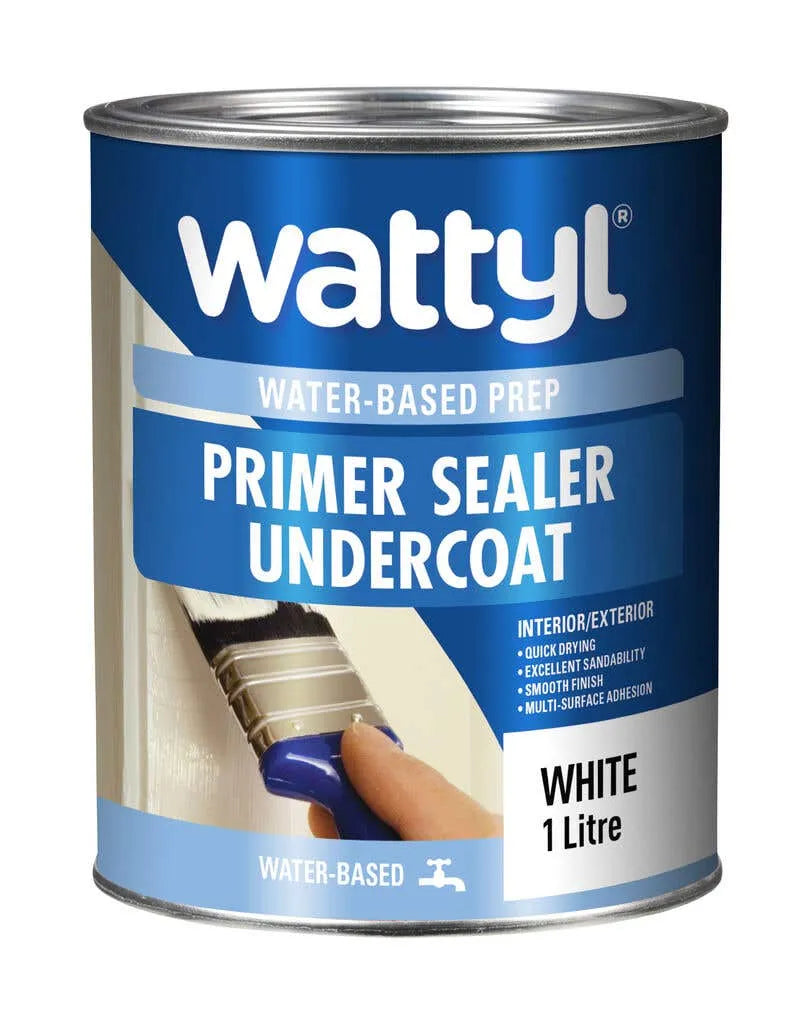 Wattyl Water-Based Prep Primer Sealer Undercoat PSU 1L