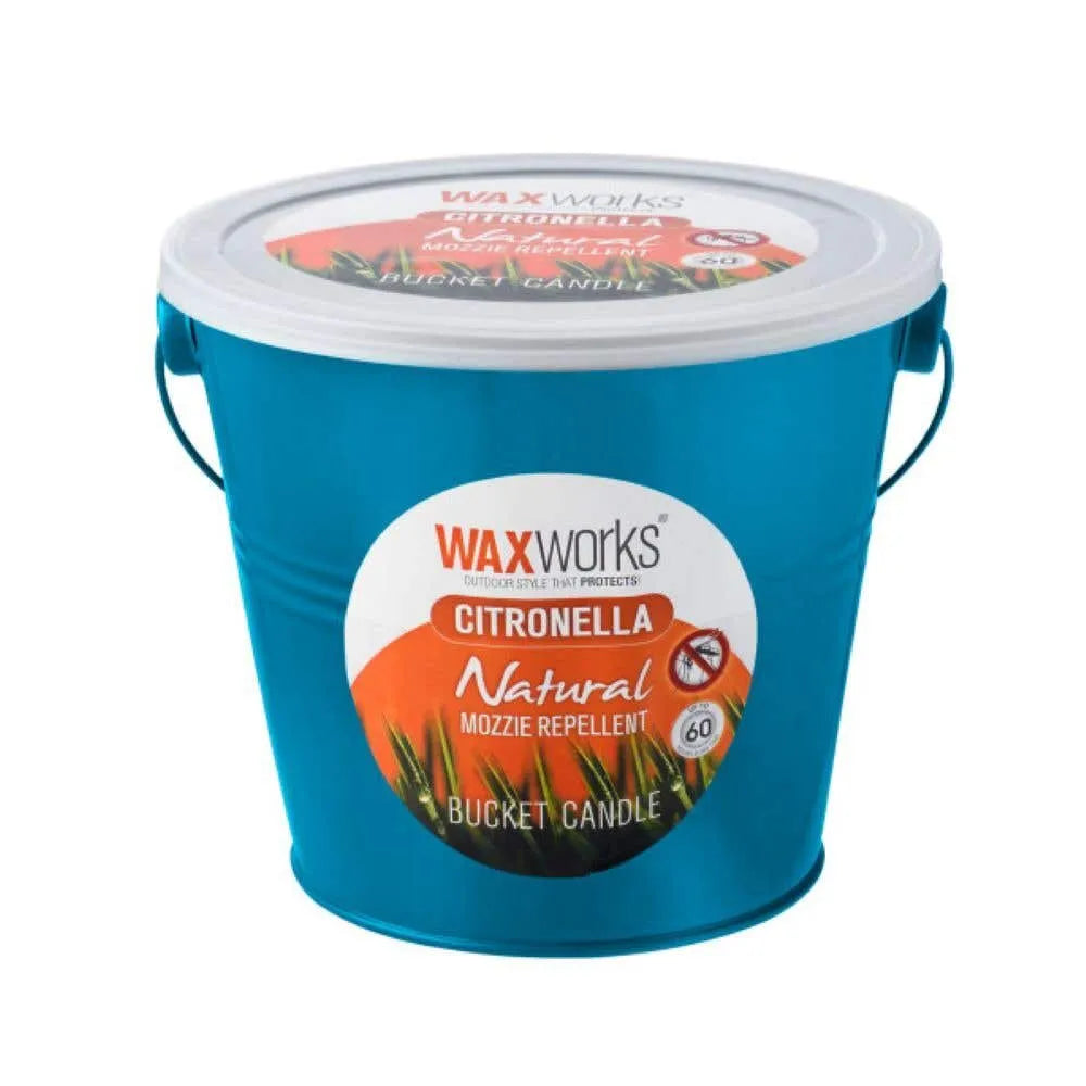 Waxworks Citronella Bucket Candle 2L