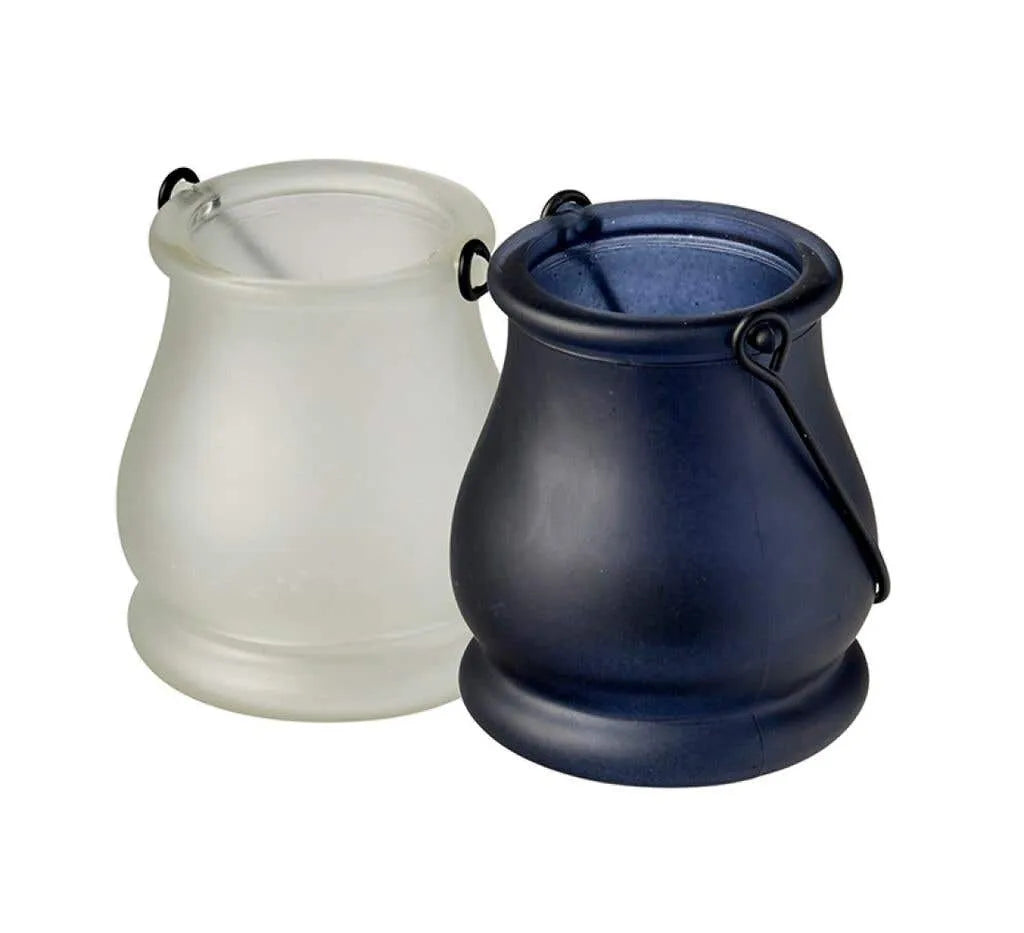 Waxworks Citronella Glass Jar with 6 Tea Lights