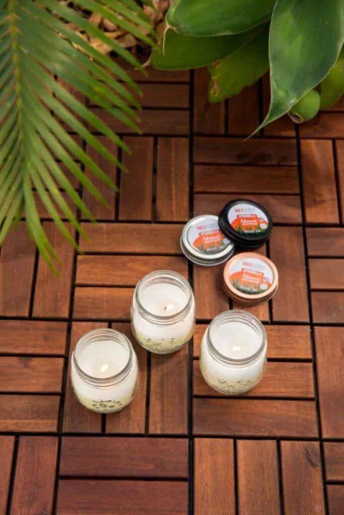 Waxworks Citronella Jam Jar Candle