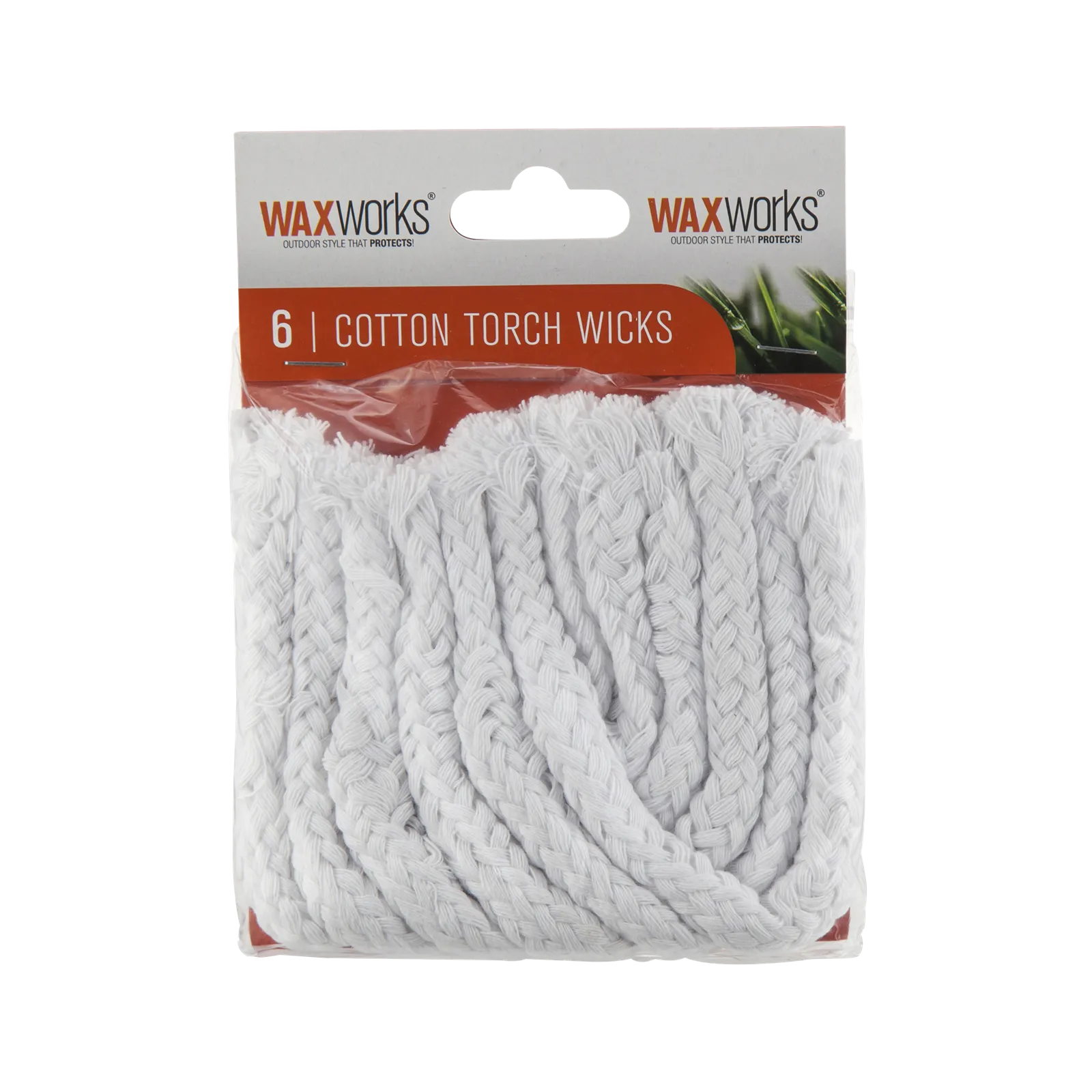 Waxworks Cotton Torch Wicks - 6 Pack