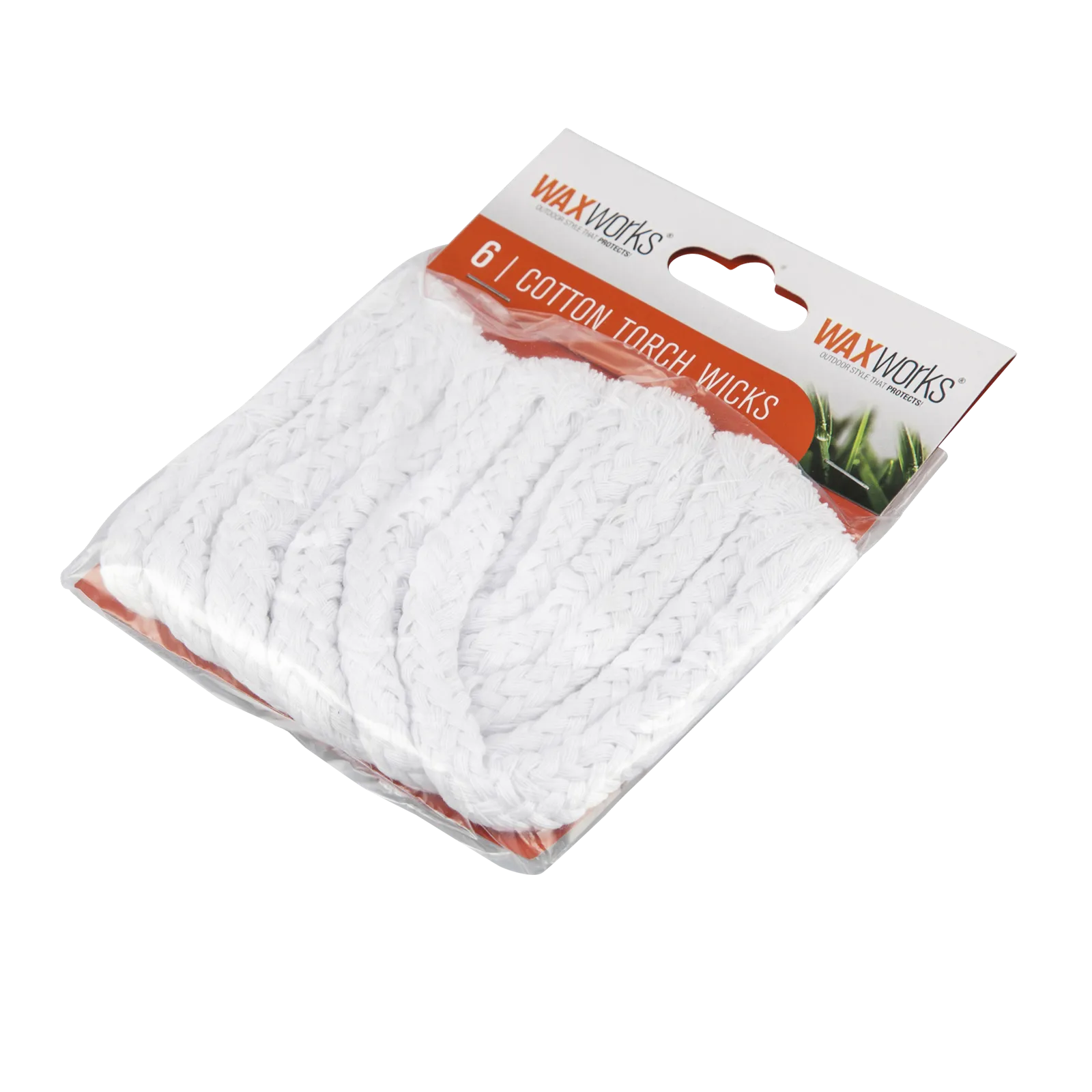 Waxworks Cotton Torch Wicks - 6 Pack