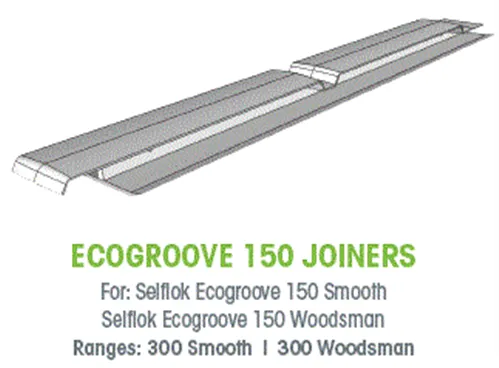 Weathertex Joiner 150mm Ecogroove Smooth (Bag25)