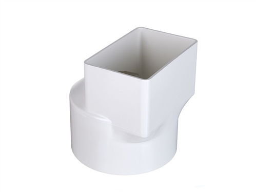 Holman PVC Stormwater Adaptor Downpipe 100 x 80 x 90mm