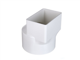 Holman PVC Stormwater Adaptor Downpipe 100 x 80 x 90mm