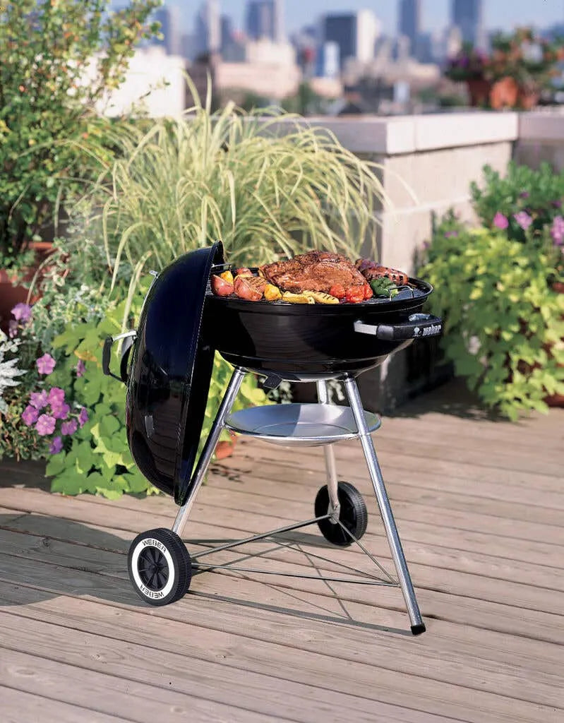 Weber Compact Kettle BBQ Black 570mm