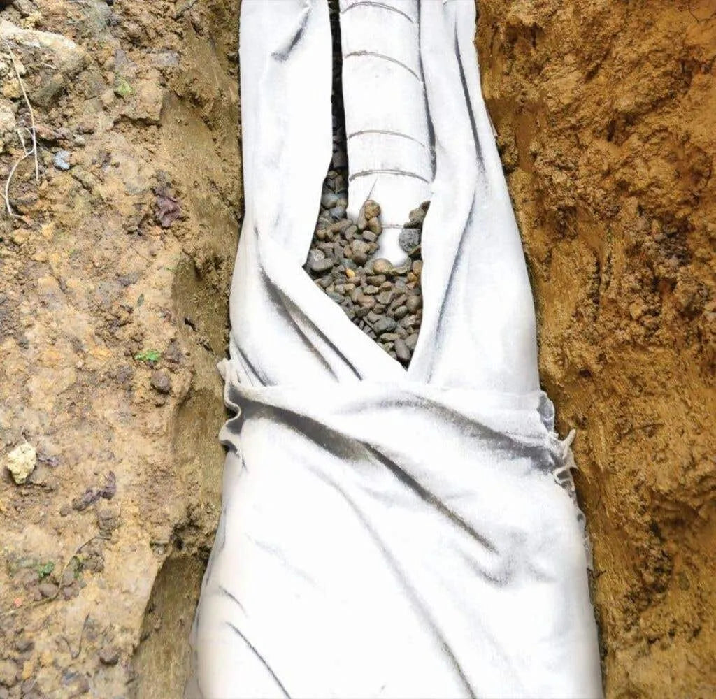 Weed Mat Geotextile Light Duty White 0.9m x 10m