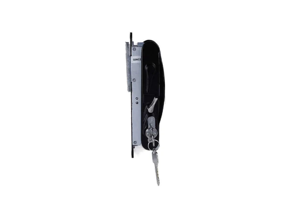 Whitco Leichhardt Sliding Security Screen Door Lock Black