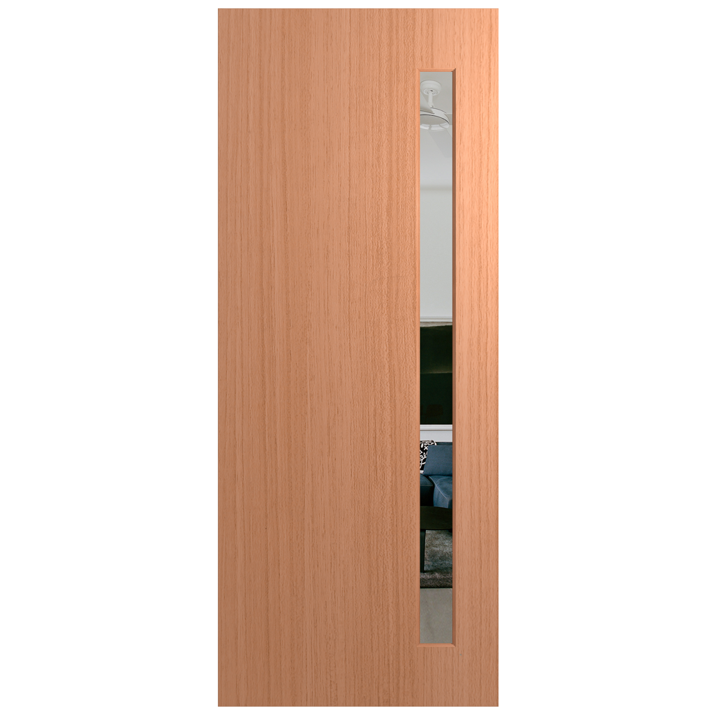 Hume Door Sorrento SOR11 PCM 2340 x 620 x 35mm, 3-Hinge & FH, Chrome