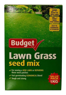 Yates Budget Lawn Grass Seed Mix 1kg