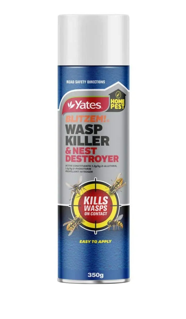 Yates Home Pest Blitzem Wasp Kill & Nest Destroyer 350g