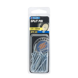 Zenith 2.5 x 32mm ZP Split Pins - 25 Pack
