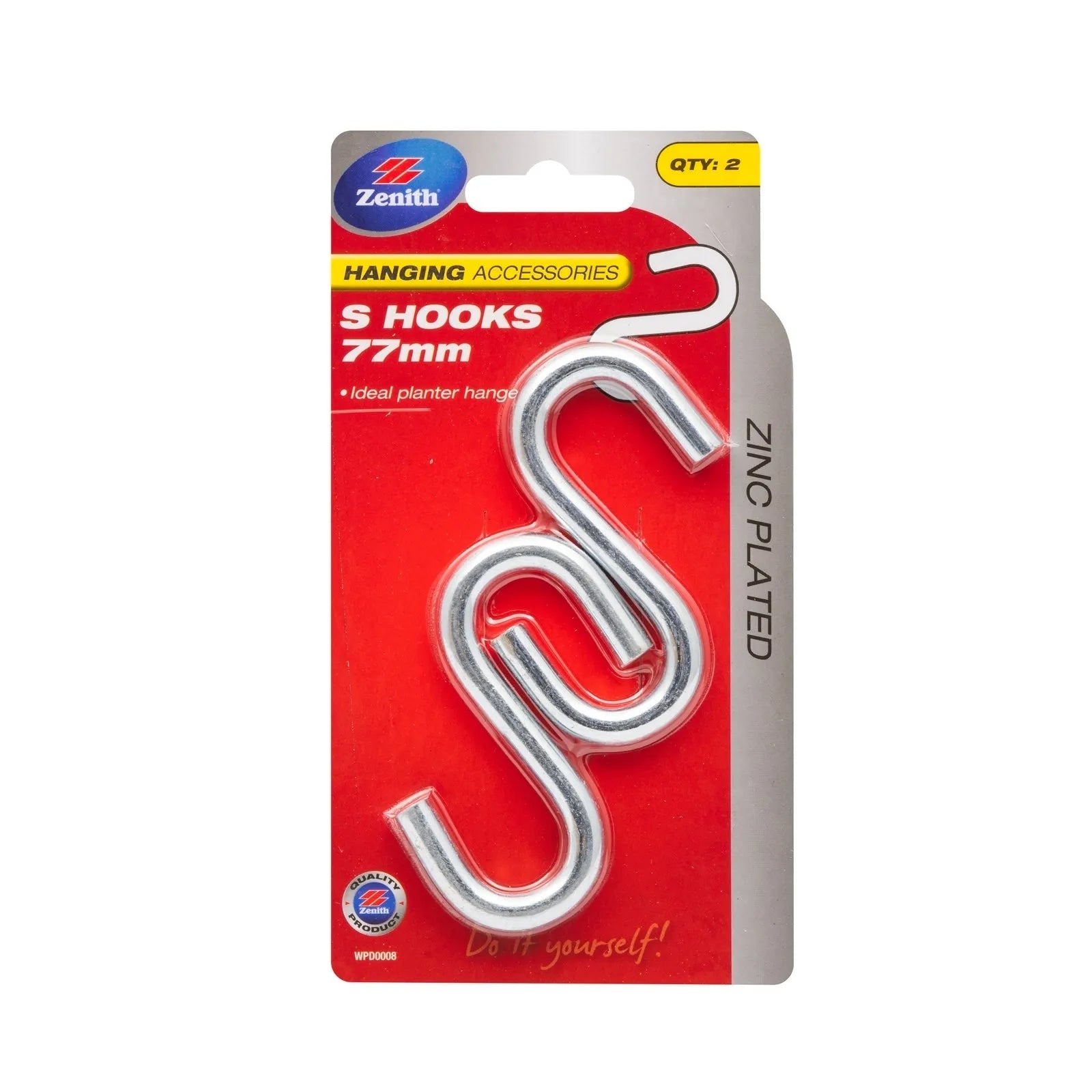 Zenith 77mm ZP S Hook - 2 Pack