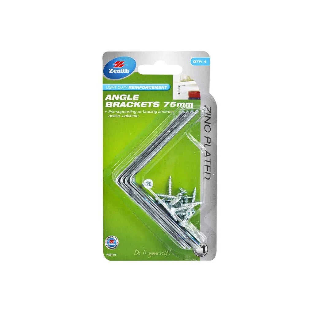 Zenith Angle Bracket ZP 75mm - 4 Pack
