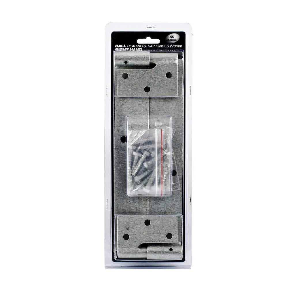 Zenith Ball Bearing Strap Hinge Right Hand Galv - 2 Pack
