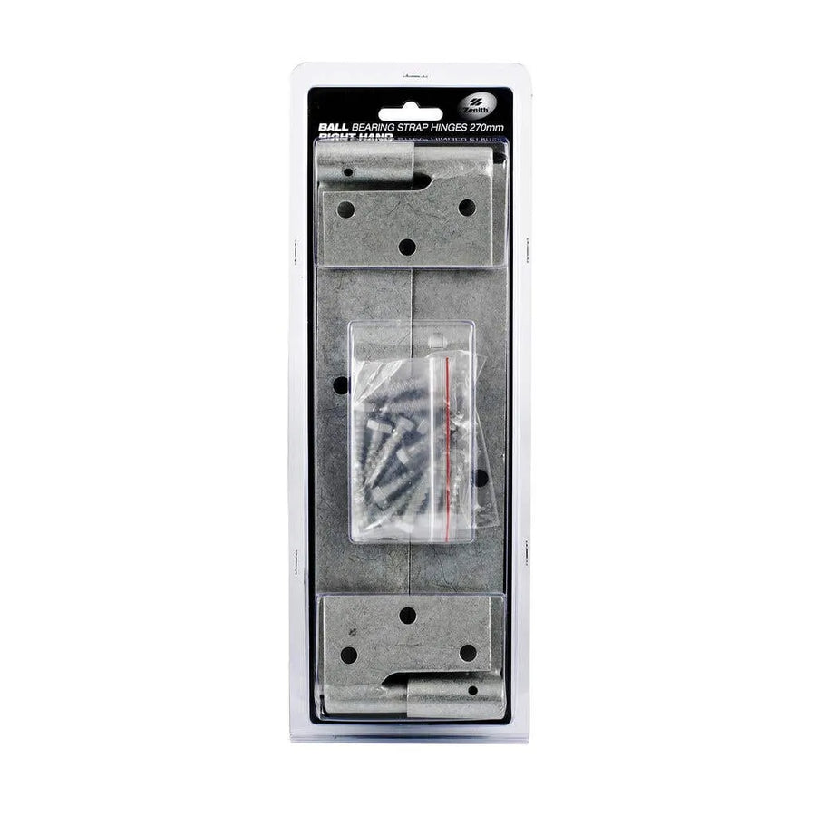 Zenith Ball Bearing Strap Hinge Right Hand Galv - 2 Pack
