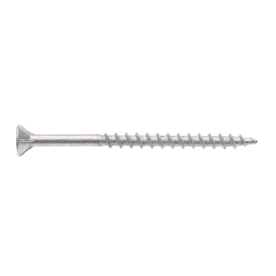 Zenith External Timber Screws Countersunk Rib Head 8-10 x 60mm - Box of 500