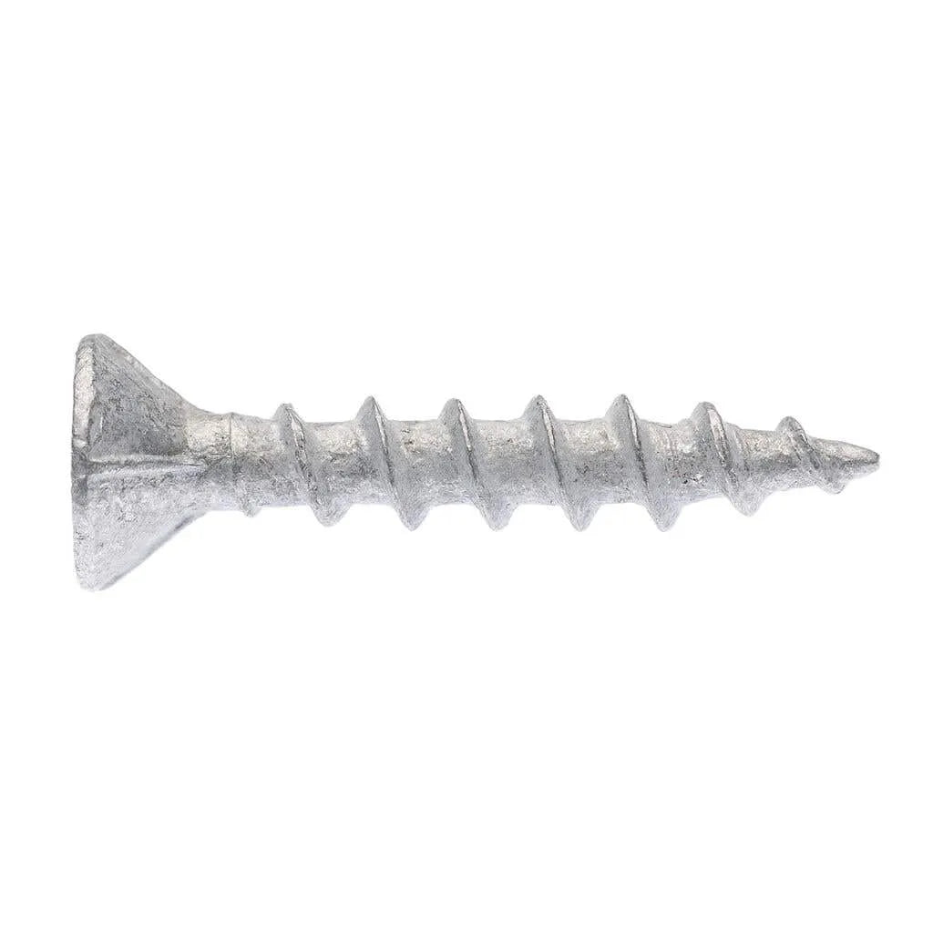 Zenith External Timber Screws Galv 8G x 25mm - 30 Pack