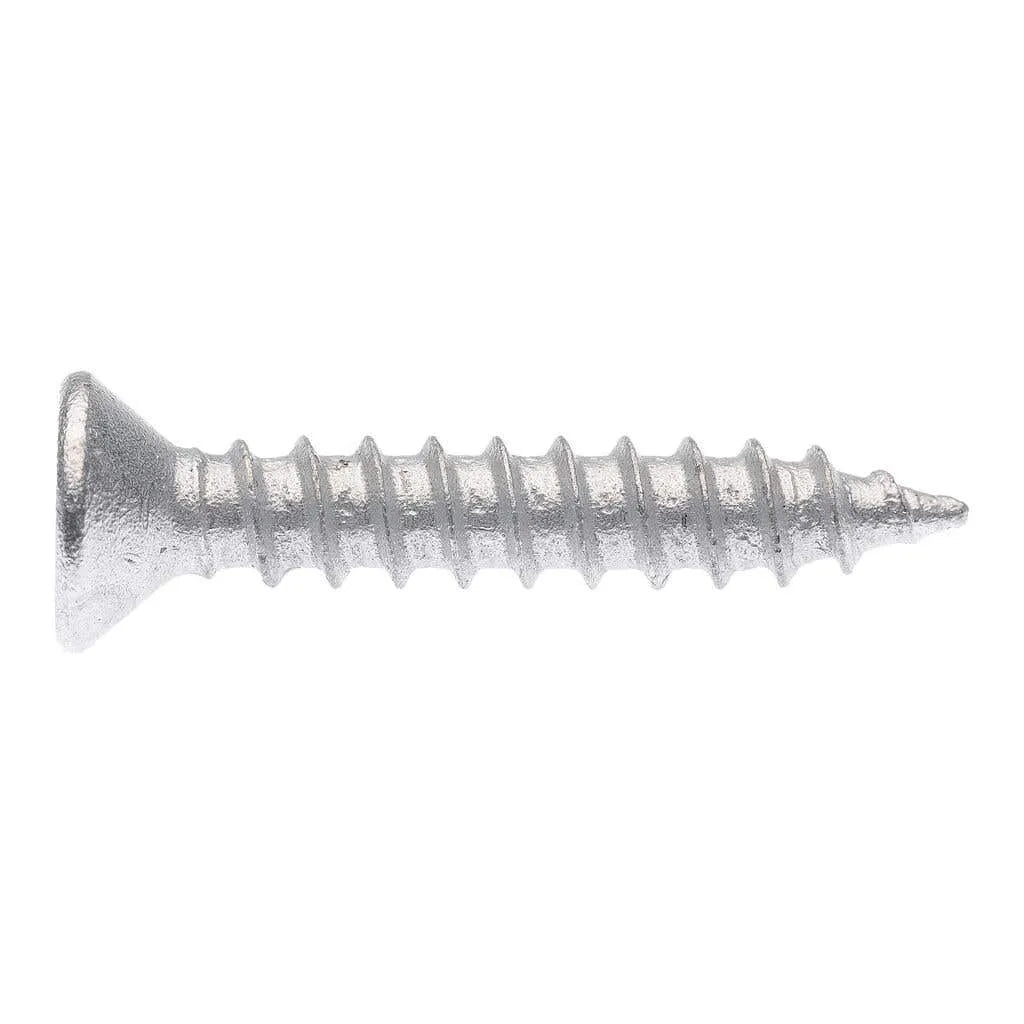 Zenith Galv Countersunk Head Timber Screws 8g x 25mm - 30 Pack