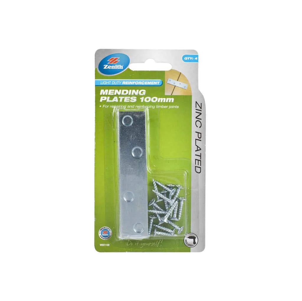 Zenith Mending Plate ZP 100mm - 4 Pack