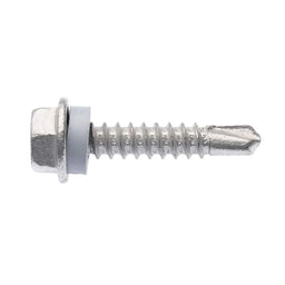 Zenith Metal Screw Type 17 Hex w/Seal 10g x 25mm (50pk)