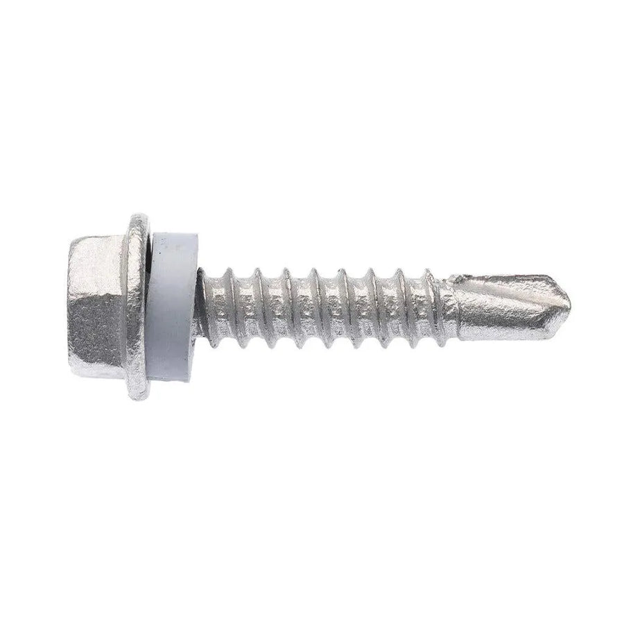 Zenith Metal Screw Type 17 Hex w/Seal 10g x 25mm (50pk)