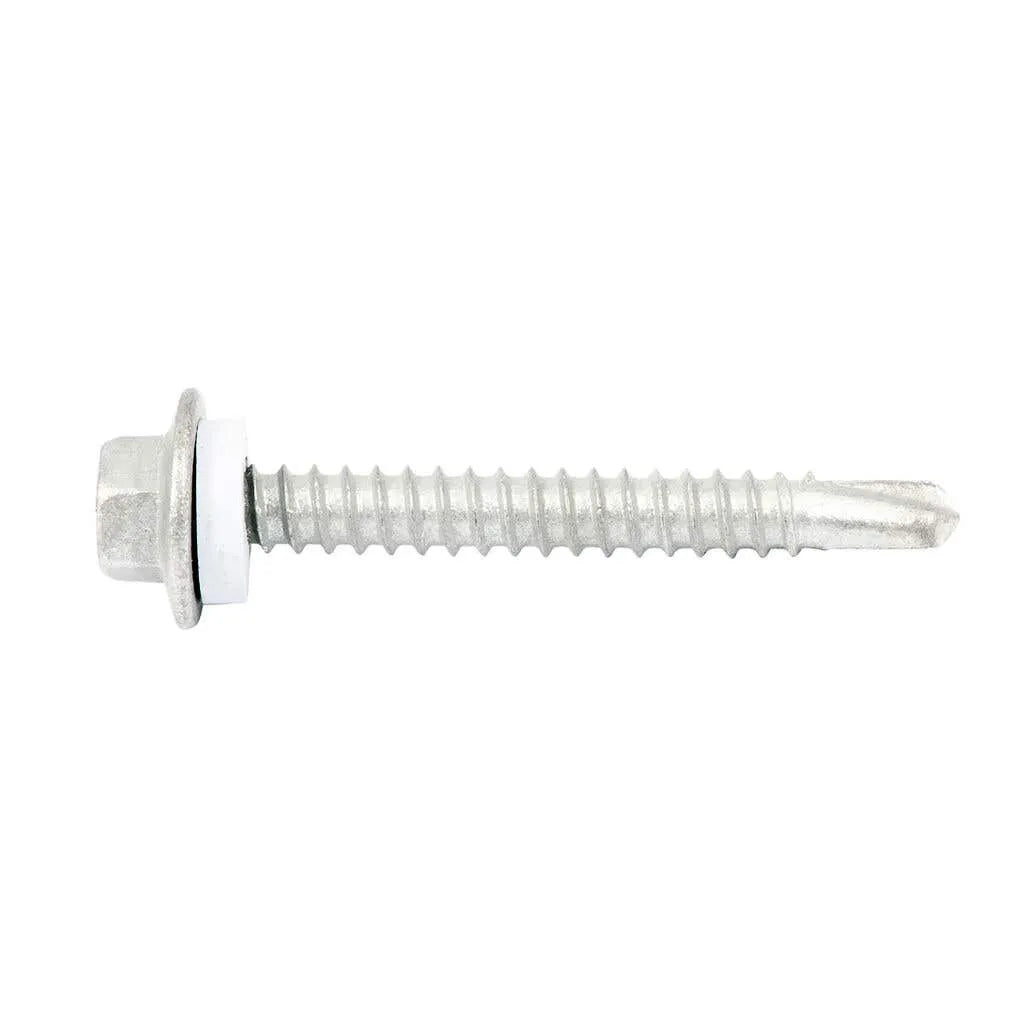 Zenith Metal Screw Type 17 Hex w/Seal 12G x 45mm (50pk)
