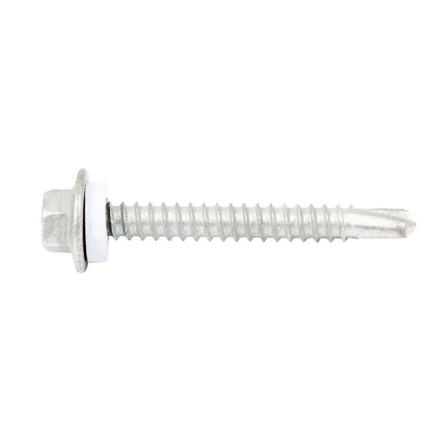 Zenith Metal Screw Type 17 Hex w/Seal 12G x 45mm (50pk)
