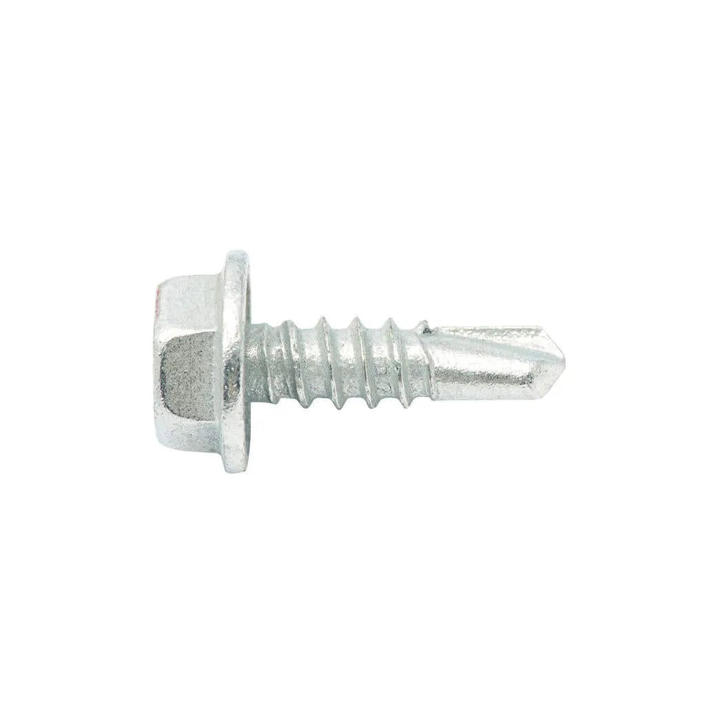 Zenith Metal Screws Hex Head Galv 10g x 16mm - 500 Pack